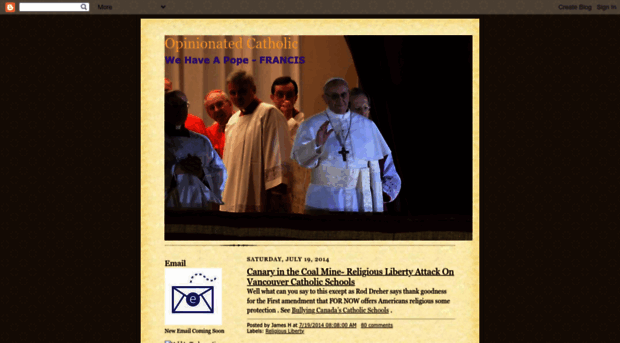 opinionatedcatholic.blogspot.com