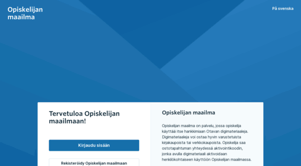  - Opiskelijan maailma - Opiskelija Otava