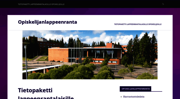 opiskelijanlappeenranta.fi