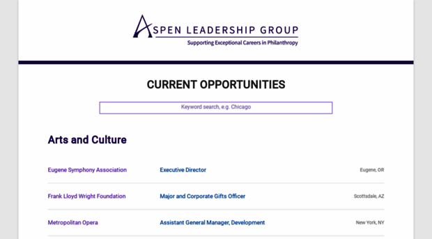 opportunities.aspenleadershipgroup.com