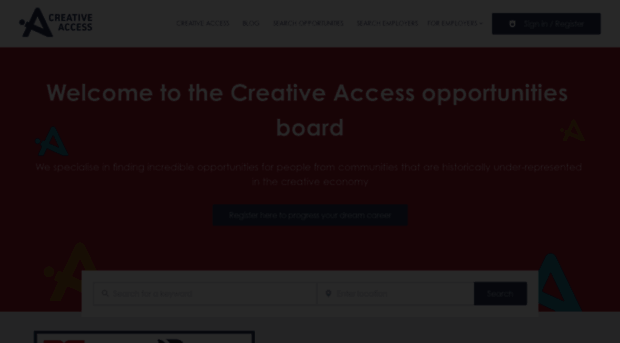 opportunities.creativeaccess.org.uk