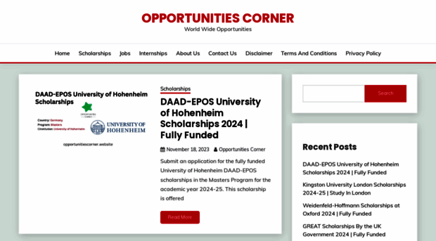 opportunitiescorner.website