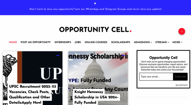 opportunitycell.com