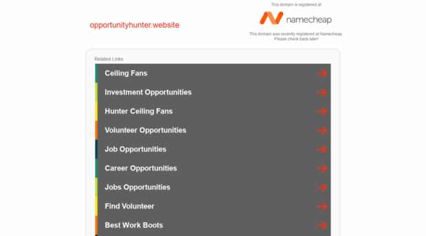 opportunityhunter.website