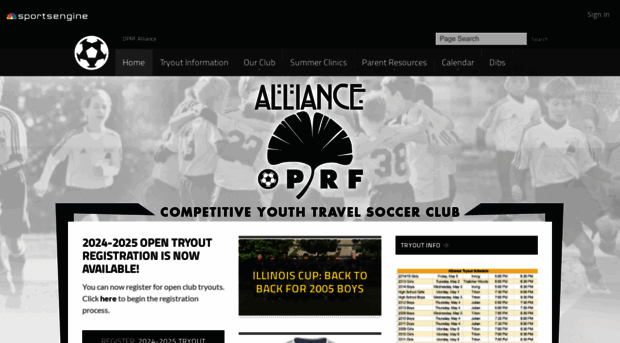 oprfalliancesoccer.com