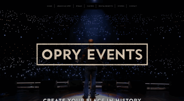 opryevents.com