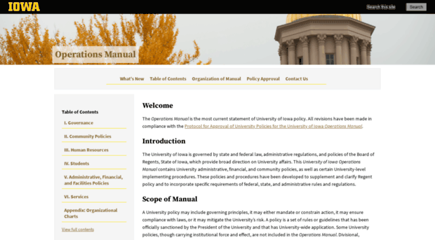 opsmanual.uiowa.edu