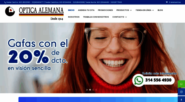 opticaalemanahsm.com