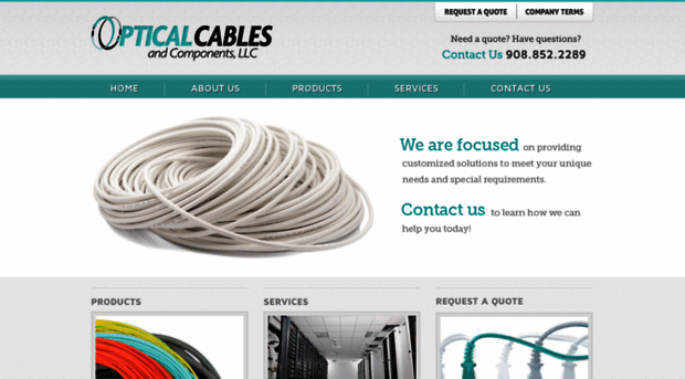 opticalcablesandcomponents.com