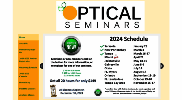 opticalseminars.com