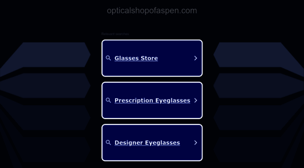 opticalshopofaspen.com