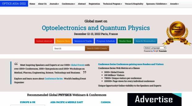 optics.conferenceseries.com