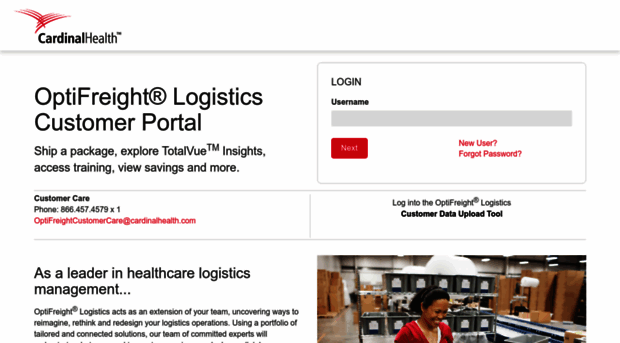 optifreight.cardinalhealth.com