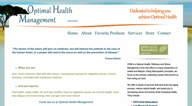 optimalhealthmanagement.net