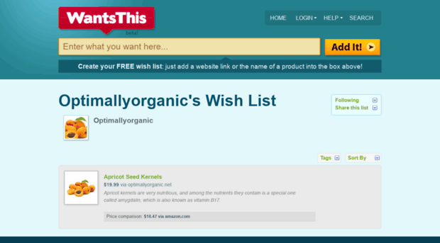 optimallyorganic.wantsthis.com