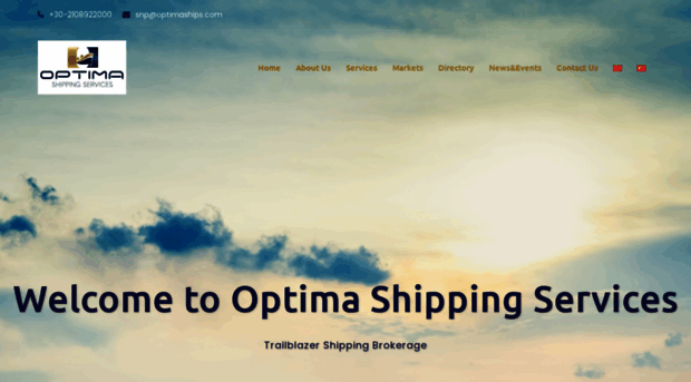 optimashipbrokers.com