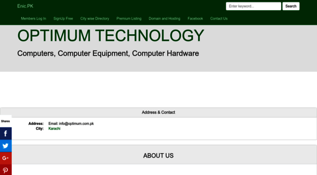 optimumtechnology.enic.pk