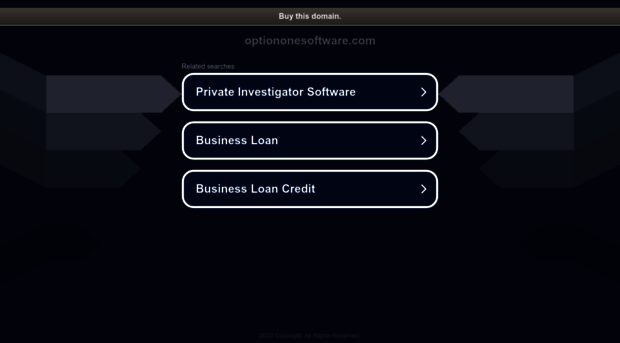 optiononesoftware.com