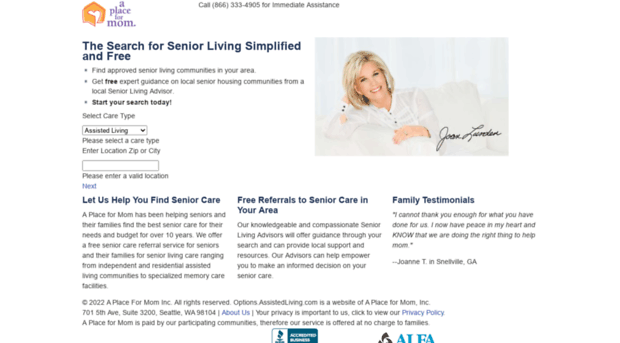 options.assistedliving.com