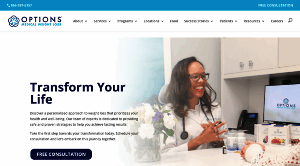 optionsmedicalweightloss.com