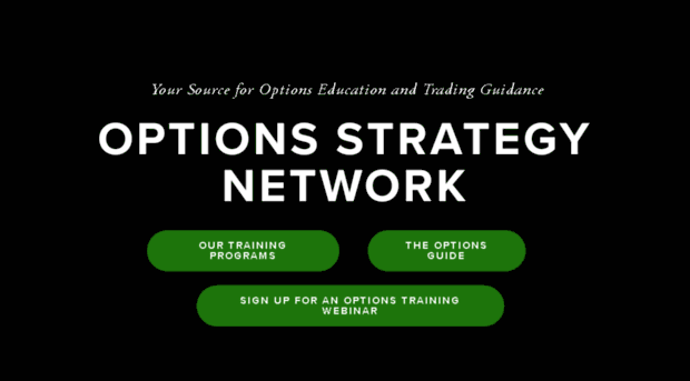 optionsstrategynetwork.com