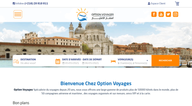 optionvoyages.com.tn