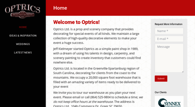 optricsltd.com