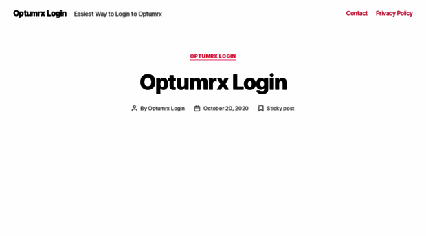 optumrxlogin.com