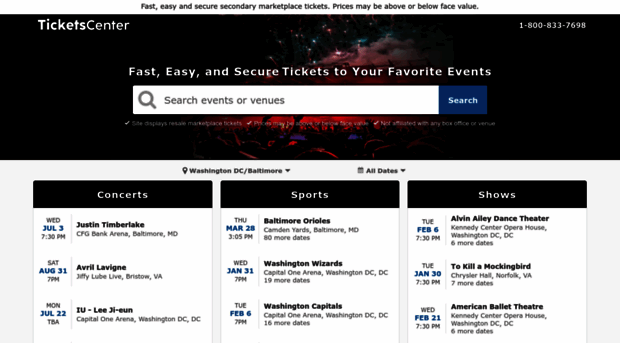 oracle-arena.tickets-center.com