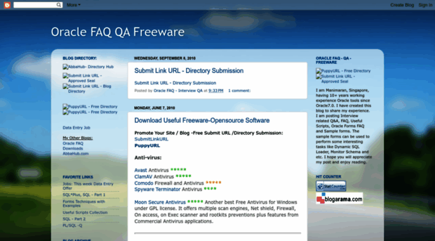 oracle-faq-qa-freeware.blogspot.com