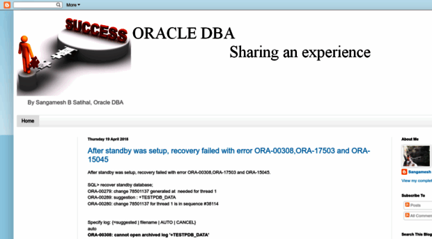 oracledba-sharinganexperience.blogspot.com