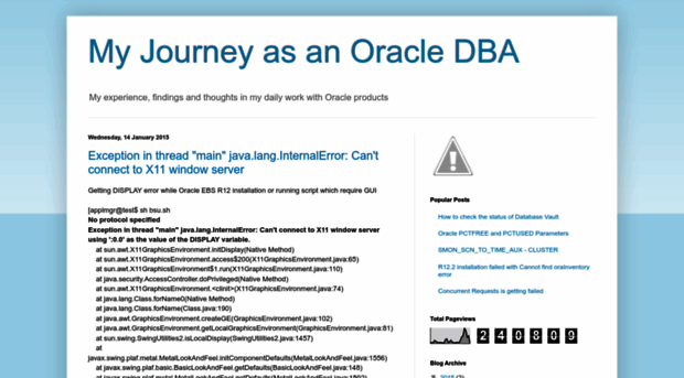 oracledbajourney.blogspot.com