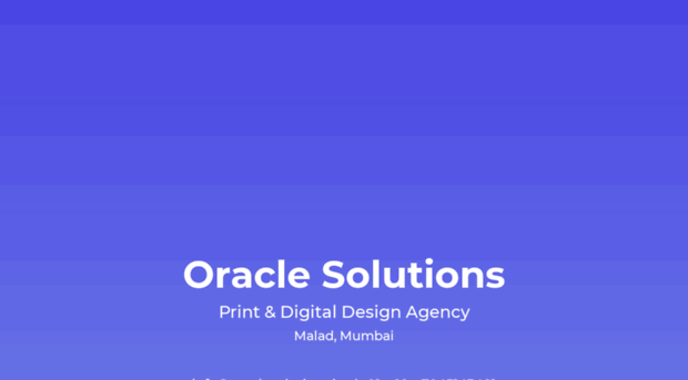 oraclesolutions.in