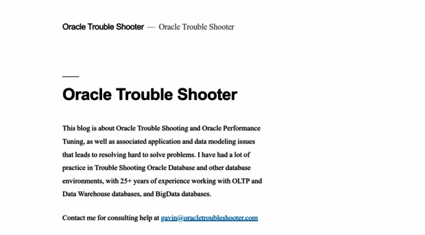 oracletroubleshooter.com