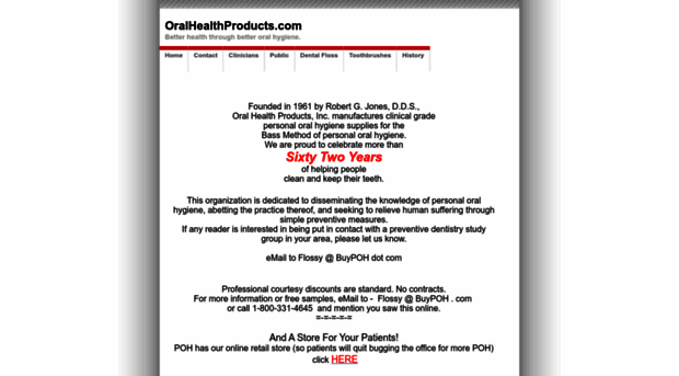 oralhealthproducts.com