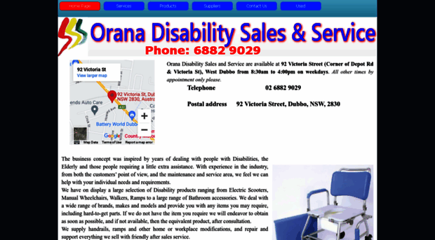 oranadisability.com