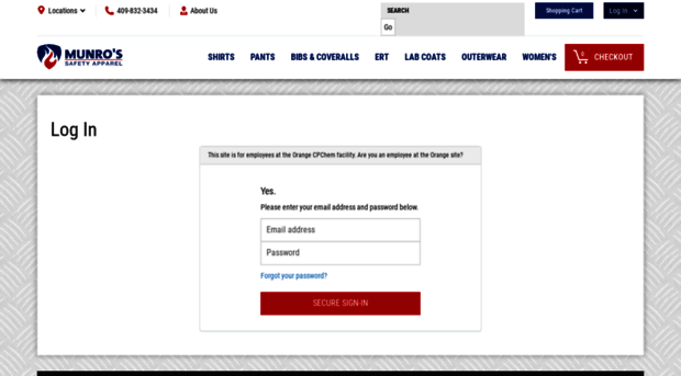 orange.cpchemuniforms.com