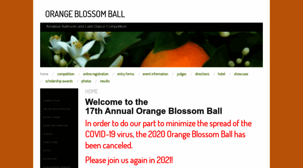 orangeblossomball.com