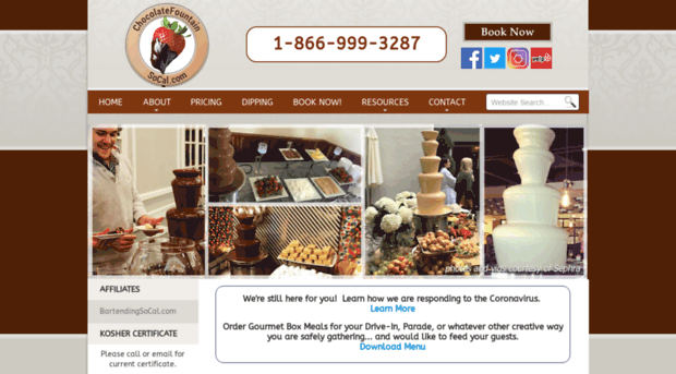 orangecountychocolatefountains.com