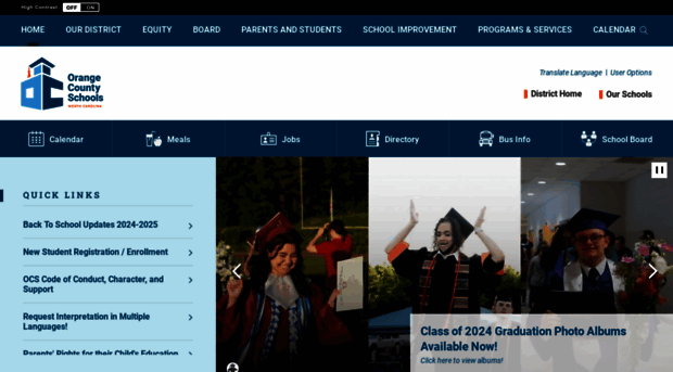 Orange County School District / Homepage