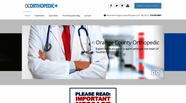 orangecountyorthopedic.com