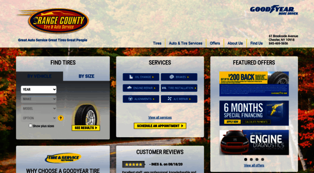 orangecountytireandauto.com