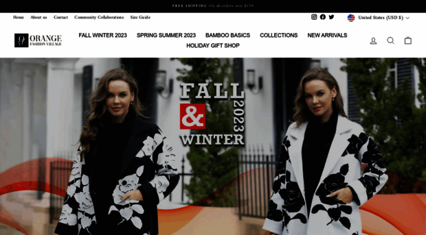 orangefashionvillage.com