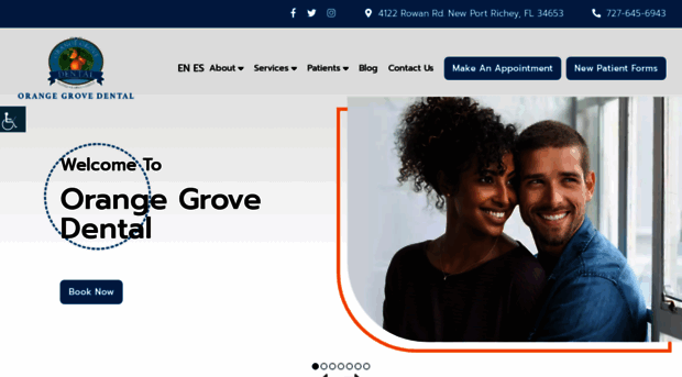 orangegrovedentalfla.com