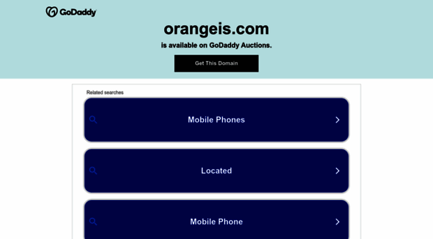 orangeis.com
