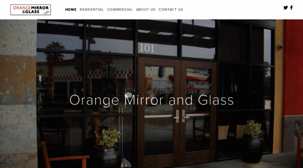 orangemirrorandglass.com