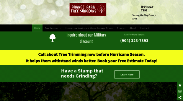 orangeparktreesurgeons.com