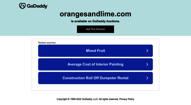 orangesandlime.com