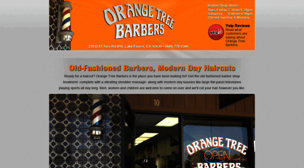 orangetreebarbers.com