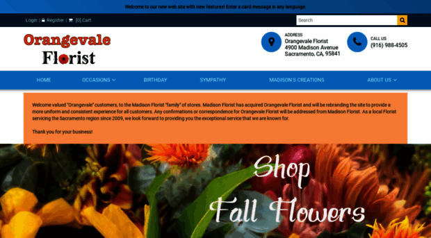 orangevaleflorist.com